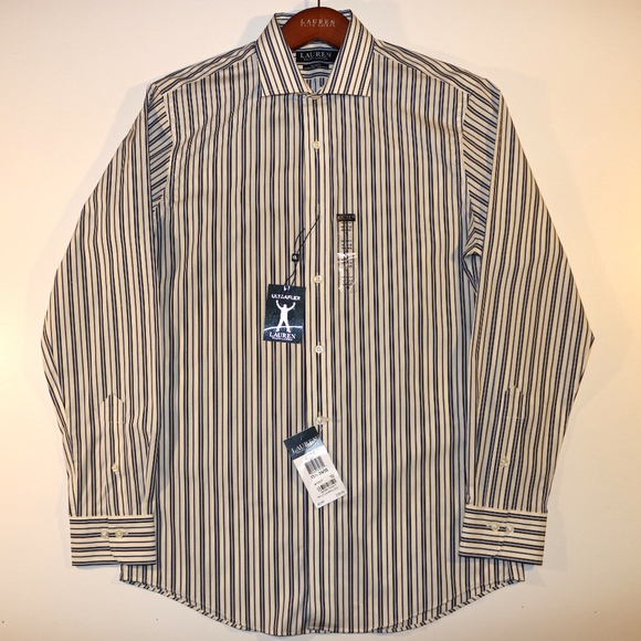 Ralph Lauren Ultra Flex Slim Fit Button Shirt - Picture 1 of 6